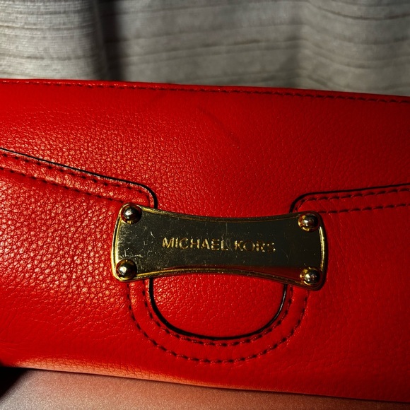 Michael Kors Red Leather Women's wallet - Picture 5 of 5